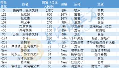 河南首富還是他！最新胡潤百富榜發(fā)布 | 極刻