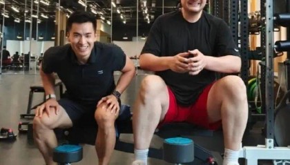 45歲姚明訓(xùn)練照曝光，已恢復(fù)訓(xùn)練兩個多月，看起來瘦了不少