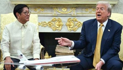 特朗普告訴馬科斯：我不介意你和中國(guó)相處融洽，因?yàn)槲覀兒椭袊?guó)也相處得很好