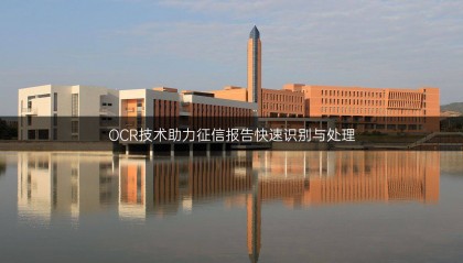 OCR技術(shù)助力征信報(bào)告快速識(shí)別與處理