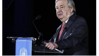 外媒：古特雷斯致信內(nèi)塔尼亞胡，抗議以色列議會通過法案禁止聯(lián)合國救援機構(gòu)開展活動