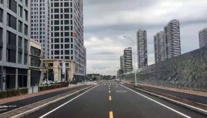 雙向2車道！哈爾濱市群力外灘1898配套道路—規(guī)劃一路工程正式完工通車