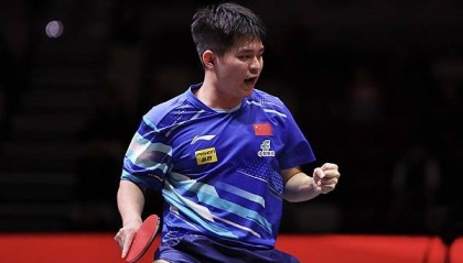 世乒賽｜林高遠(yuǎn)苦戰(zhàn)六局涉險(xiǎn)過關(guān) 林詩棟橫掃英格蘭名將