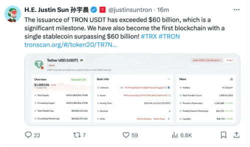 波場TRON創(chuàng)新無Gas穩(wěn)定幣轉賬，孫宇晨開啟區(qū)塊鏈應用NEXL LEVEL