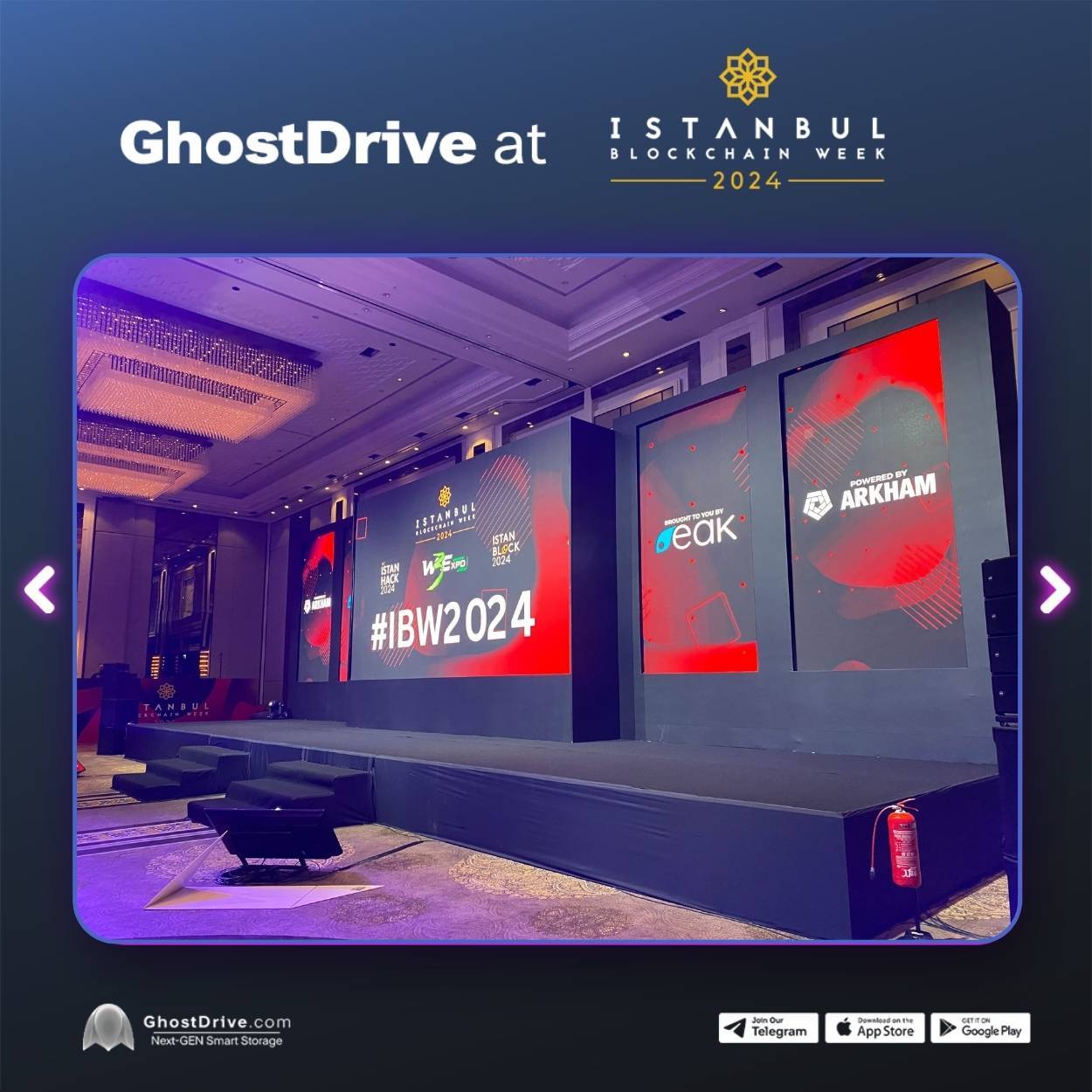 GhostDrive亮相伊斯坦布爾區(qū)塊鏈周，探討機遇，展示實踐