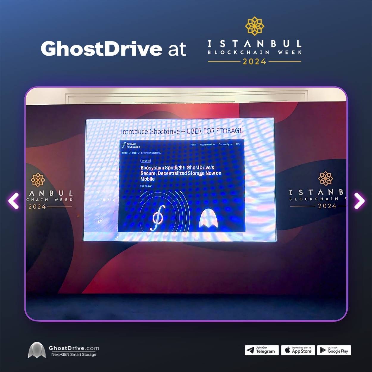 GhostDrive亮相伊斯坦布爾區(qū)塊鏈周，探討機遇，展示實踐