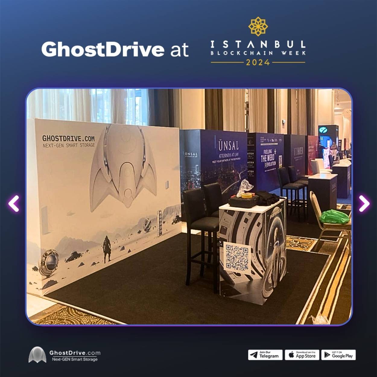 GhostDrive亮相伊斯坦布爾區(qū)塊鏈周，探討機遇，展示實踐