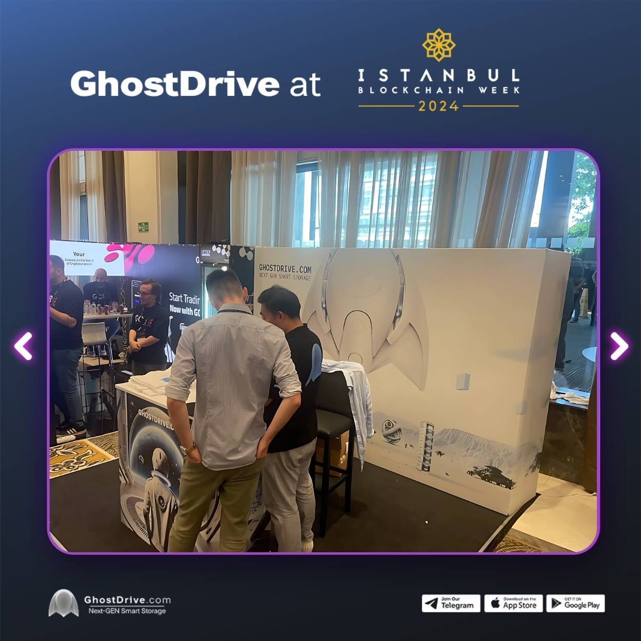 GhostDrive亮相伊斯坦布爾區(qū)塊鏈周，探討機遇，展示實踐