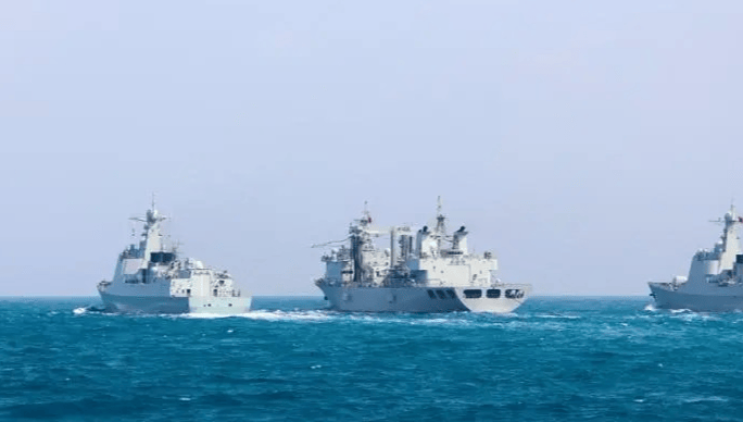 5國軍艦闖臺海！信號太危險，解放軍3大海域?qū)崗椛鋼?，全球緊盯