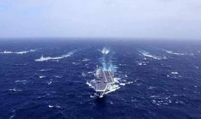 央視曝光：外艦使小計謀，插隊混入山東艦編隊，055果斷出擊