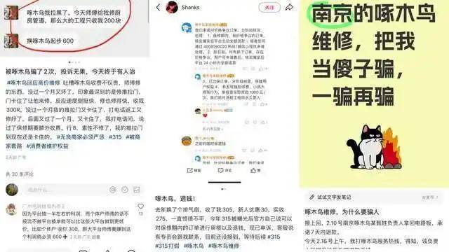 系統(tǒng)擠崩！啄木鳥(niǎo)維修遇退款潮 記者親歷：投訴3天沒(méi)回應(yīng)