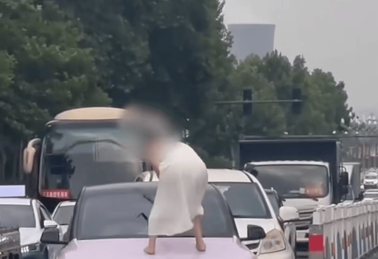 河南一女子路上持械打砸多輛車，最新回應(yīng)：已被警方控制