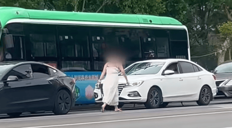 河南一女子路上持械打砸多輛車，最新回應(yīng)：已被警方控制