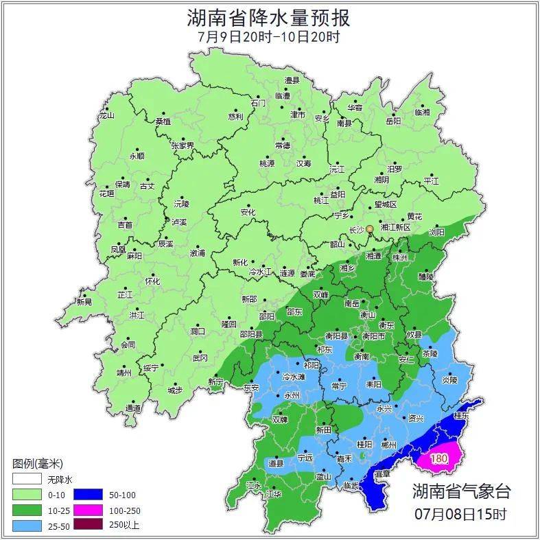湖南氣象發(fā)布：大暴雨！10級(jí)雷暴大風(fēng)！臺(tái)風(fēng)“丹娜絲”路徑奇特，今晚影響湖南
