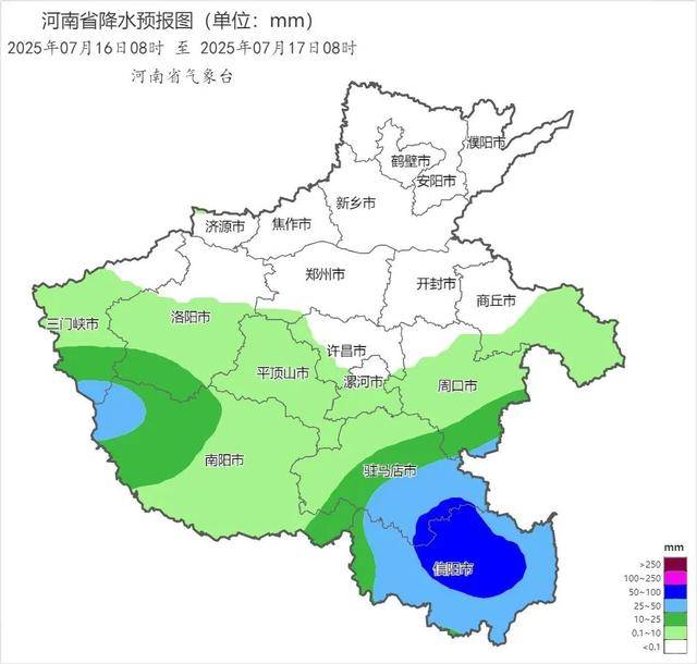 雨！中到大雨！暴雨！明后兩天，河南多地有雨