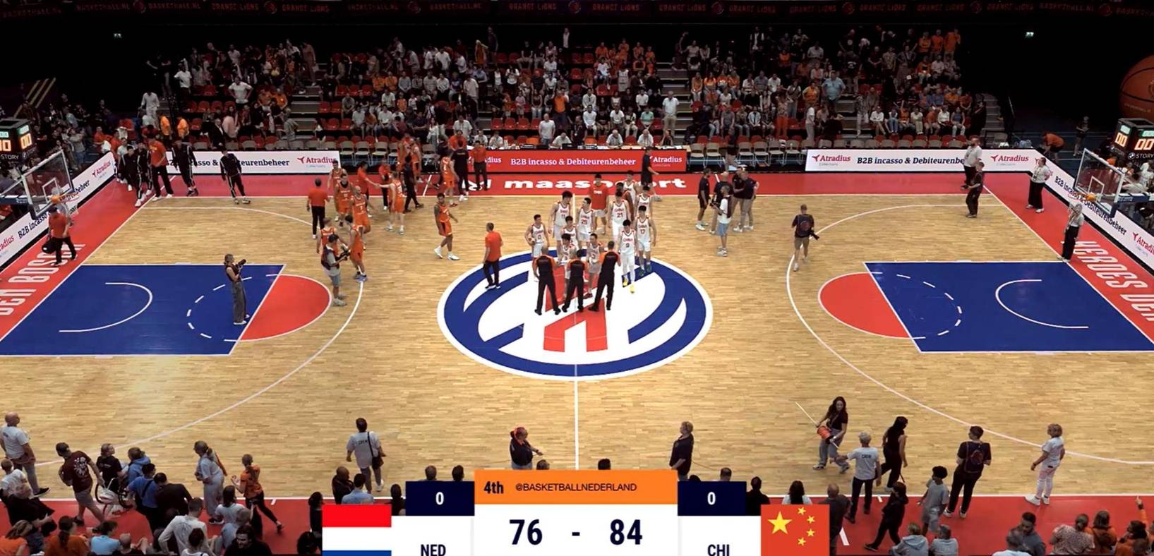 男籃熱身賽-余嘉豪兩雙胡明軒13分 中國(guó)勝荷蘭