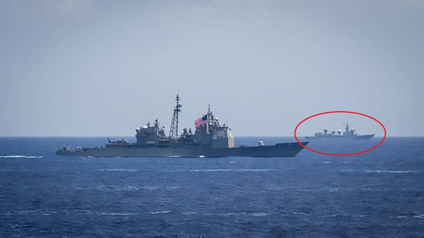 菲軍纏上815電偵船，中國(guó)海軍052D艦鎮(zhèn)場(chǎng)，我們目標(biāo)是英美日航母