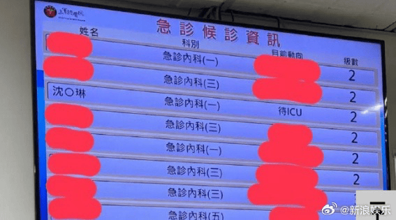 著名主持人沈玉琳被曝送進ICU，助理緊急回應！此前減肥10個月內體重從80kg驟降至63kg