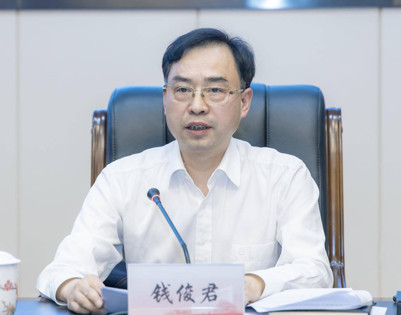 湖南省市場監(jiān)督管理局局長錢俊君任上被查 上次公開露面是近一個月前