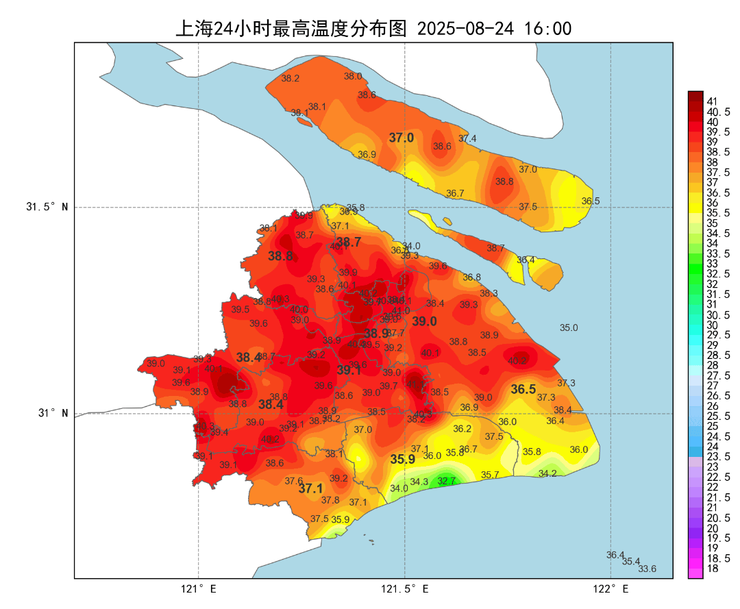 38.9℃！上海刷新今夏最高氣溫紀錄，下周呢？