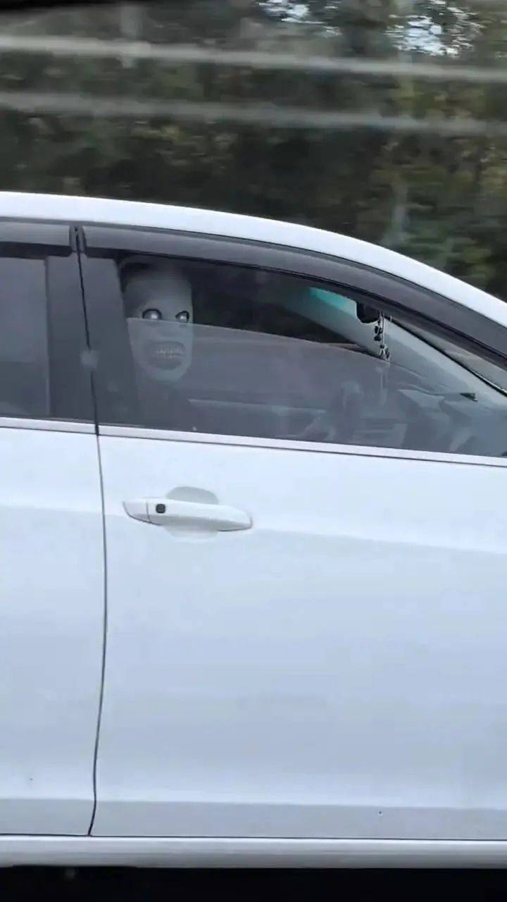 網(wǎng)友稱高速上有人戴恐怖面具驚嚇過路車輛，長深高速交警：已關注，正在處理